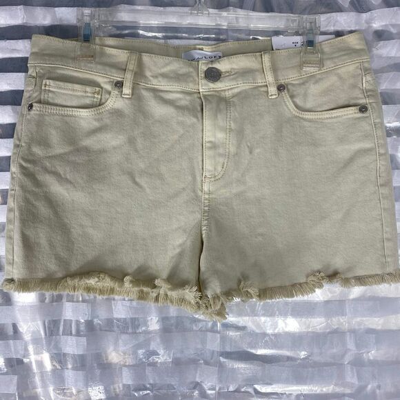Loft Tan Distressed Shorts   - Picture 1 of 5